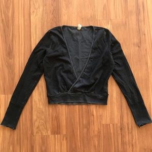 WE THE FREE Wrap Long Sleeve Top XS